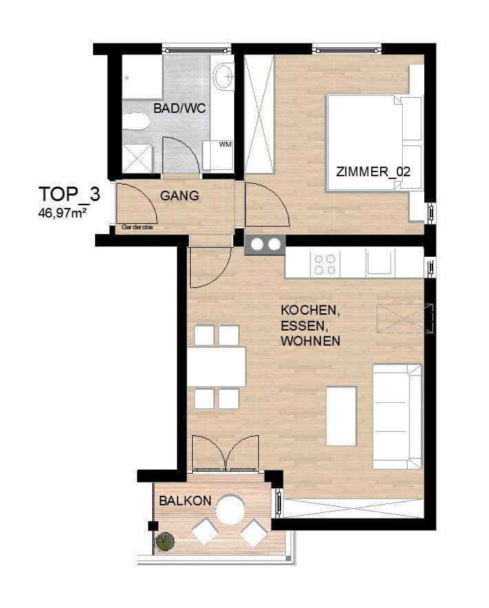 Haus Kapell Daire Schruns Dış mekan fotoğraf